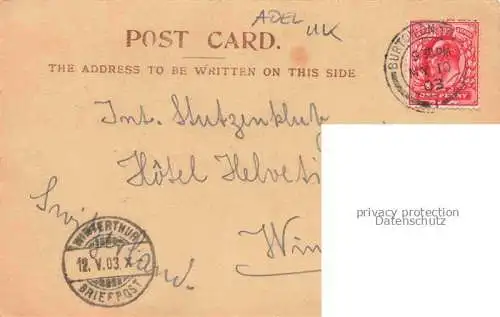 AK / Ansichtskarte Adel UK England Koenigshaus Ellalaine Terriss Dachter