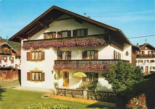 AK / Ansichtskarte Unterammergau Gaestehaus Luttenbacher