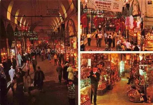 AK / Ansichtskarte ISTANBUL Constantinopel TK Kapalicarsidan goeruemuesler Views from the Grand Bazaar