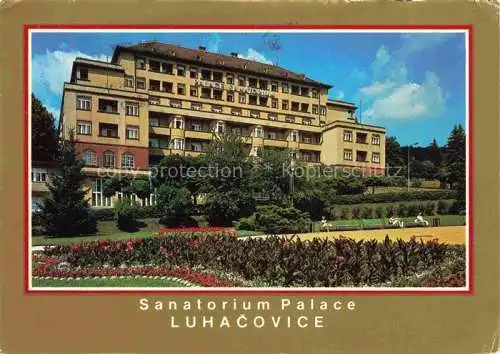 AK / Ansichtskarte Luhacovice Uhersky Brod CZ Santorium Palace