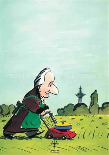 AK / Ansichtskarte BUGA Bundesgartenschau Frankfurt Johann Wolfgang v. Goethe 