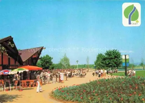 AK / Ansichtskarte BUGA Bundesgartenschau  Kassel Restaurant Rosen 