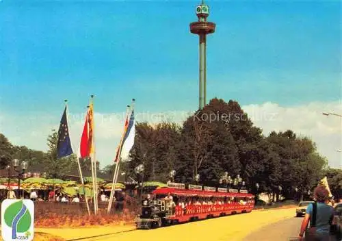 AK / Ansichtskarte BUGA Bundesgartenschau Kassel Aue Express Flower Tower Kleinbahn 
