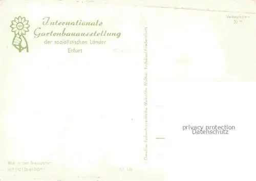 AK / Ansichtskarte IGA Gartenbauaustellung International Erfurt DDR Stelngarten 