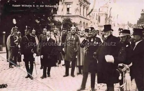 AK / Ansichtskarte BERN BE Kaiser Wilhelm II in der Schweiz