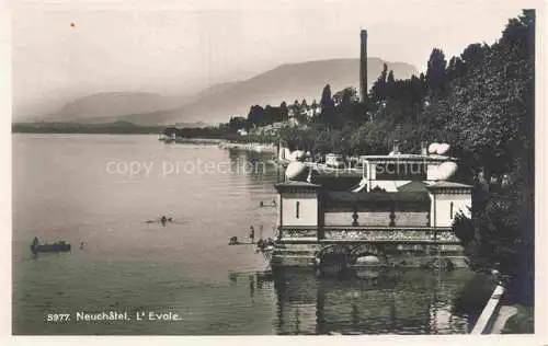 AK / Ansichtskarte Neuchatel NE L`Evole Lac de Neuchatel