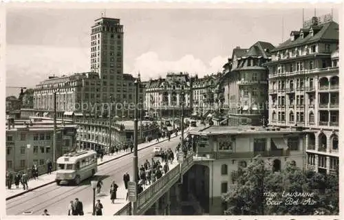 AK / Ansichtskarte LAUSANNE VD Tour Bel Air