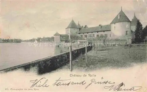 AK / Ansichtskarte ROLLE  Lac Leman VD Château