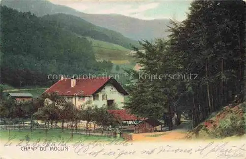 AK / Ansichtskarte Champ-du-Moulin Val-de-Travers NE Hôtel de la Truite