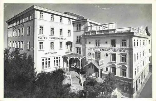 AK / Ansichtskarte Pontresina GR Hotel Engadinerhof