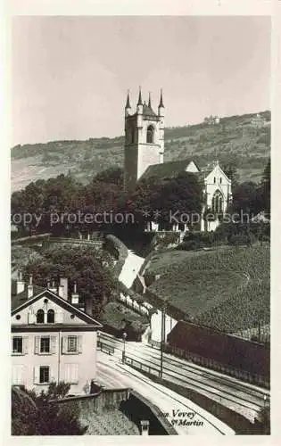 AK / Ansichtskarte VEVEY VD Eglise Saint Martin