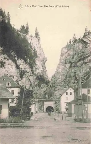 AK / Ansichtskarte Col des Roches Le Locle NE Tunnel