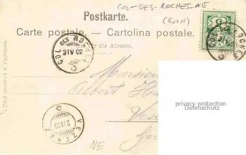 AK / Ansichtskarte Col des Roches Le Locle NE Sur les Rives du Doubs