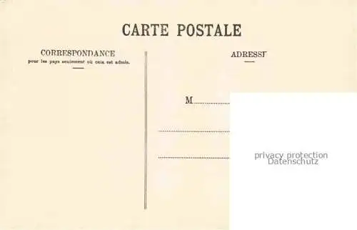 AK / Ansichtskarte GENEVE Genf GE Hôtel des Postes et Rue du Mont Blanc