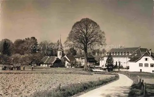 AK / Ansichtskarte Bourguillon FR Pensionnat Salve Regina
