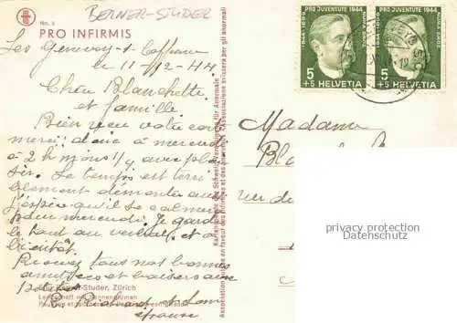 AK / Ansichtskarte BERNER-STUDER Elly Zuerich Kuenstlerkarte Landschaft mit Sonnenblumen 