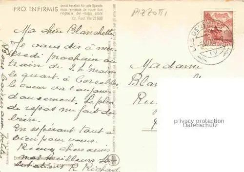 AK / Ansichtskarte PIZZOTTI Ernest (1905-1984) Lausanne Kuenstlerkarte Der Winzer 