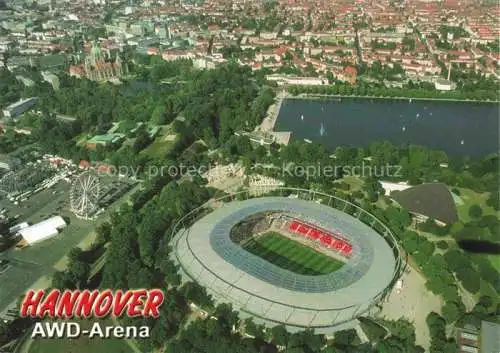 AK / Ansichtskarte Stadion Stadium Estadio Hannover AWD Arena