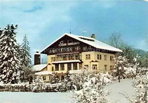 AK / Ansichtskarte Kastelruth Castelrotto Salten Schlern Suedtirol IT Pension Kastelruth