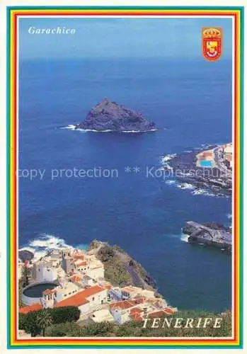 AK / Ansichtskarte Garachico Santa Cruz de Tenerife Canarias ES Fliegeraufnahme
