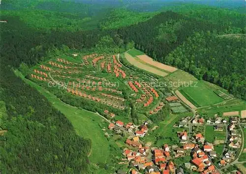 AK / Ansichtskarte Machtlos Rotenburg Fulda Fliegeraufnahme