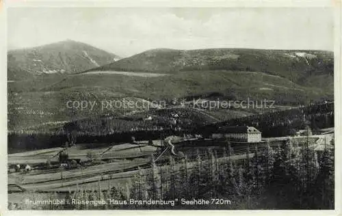 AK / Ansichtskarte Krummhuebel Karpacz Riesengebirge PL Haus Brandenburg