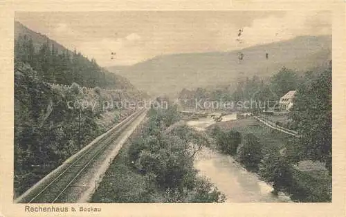 AK / Ansichtskarte Rechenhaus Bockau Erzgebirgskreis Sachsen Panorama