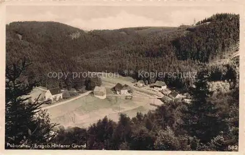 AK / Ansichtskarte Pobershau Hinterer Grund