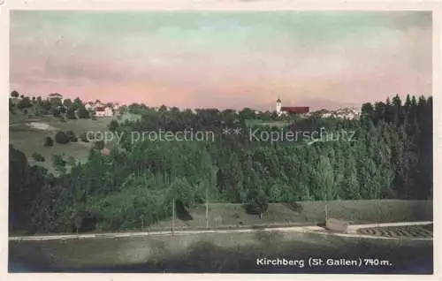 AK / Ansichtskarte Kirchberg SG Panorama