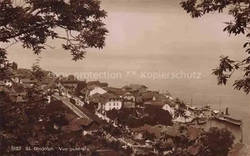 AK / Ansichtskarte St-Gingolph Monthey VS Panorama Genfersee