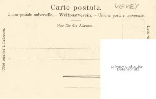 AK / Ansichtskarte VEVEY VD Le Peuple Vaudois Théâtre 2ieme acte: Le Banquet de Rolle