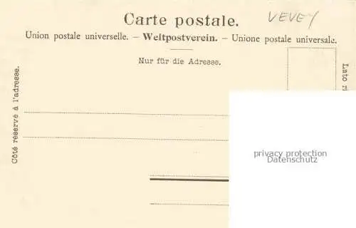 AK / Ansichtskarte VEVEY VD Le Peuple Vaudois Théâtre 1er acte: Vevey 1780 Sous la patte de l'ours