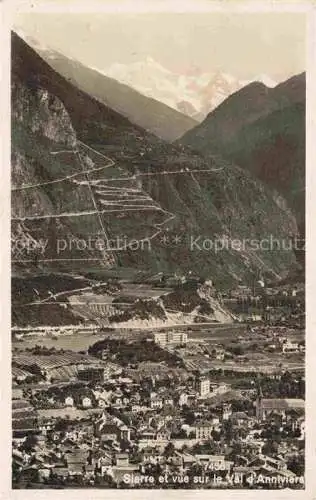AK / Ansichtskarte SIERRE Siders VS La ville et Val d'Anniviers Alpes