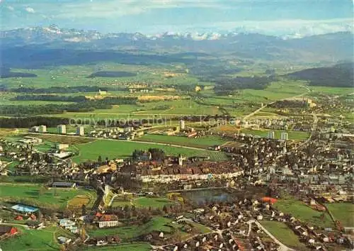AK / Ansichtskarte Wil  SG Altstadt mit Saentis und Churfirsten