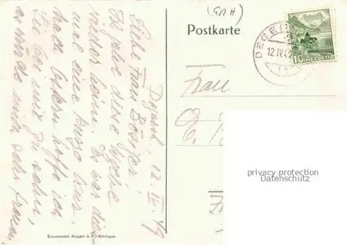 AK / Ansichtskarte Degersheim  Toggenburg SG Kuranstalt Sennrueti aus der Vogelperspektive Kuenstlerkarte