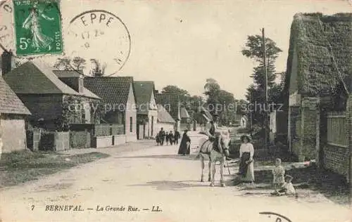 AK / Ansichtskarte Berneval-sur-Mer Berneval-le-Grand 76 Seine-Maritime La Grande Rue