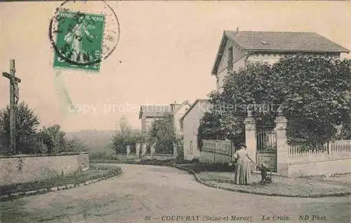 AK / Ansichtskarte Coupvray TORCY 77 Seine-et-Marne La Croix