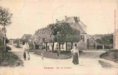 AK / Ansichtskarte Coupvray TORCY 77 Seine-et-Marne Rue de Lesches
