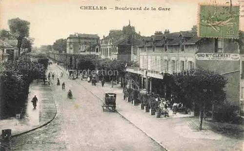 AK / Ansichtskarte Chelles  TORCY 77 Seine-et-Marne Boulevard de la Gare