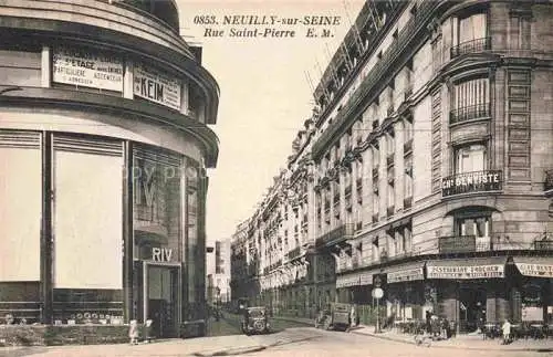 AK / Ansichtskarte Neuilly-sur-Seine 92 Hauts-de-Seine Rue Saint Pierre