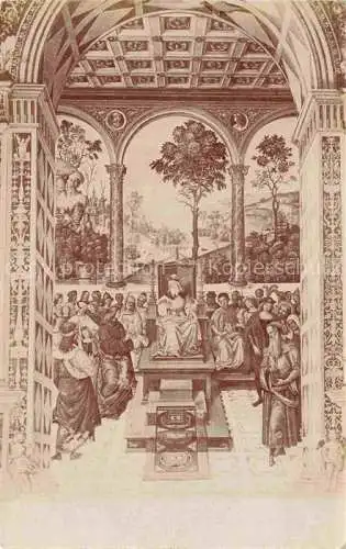 AK / Ansichtskarte SIENA Toscana IT Kuenstlerkarte