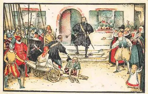 AK / Ansichtskarte RIEHEN BS Wettstein und Riehen Festspiel zur 400jaehrigen Vereinigungsfeier Kuenstlerkarte
