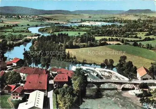 AK / Ansichtskarte Pont-de-Poitte  Lons-le-Saunier 39 Jura Le pont vue aérienne