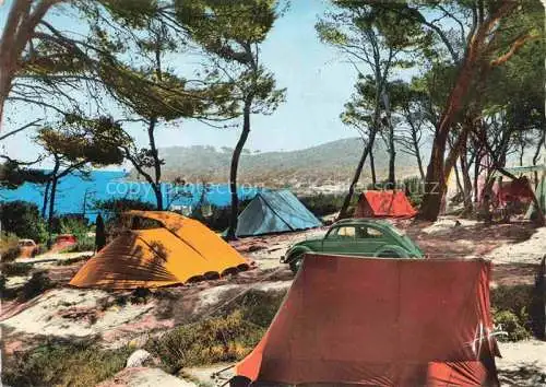 AK / Ansichtskarte Bormes-la-Faviere 83 Var Camping du domaine Côte d'Azur