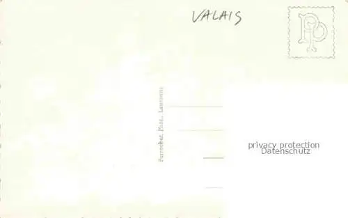 AK / Ansichtskarte Valais Wallis Kanton VS Paysans du Valais rendant aux champs
