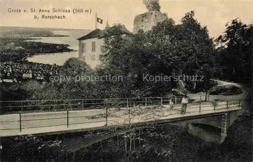 AK / Ansichtskarte RORSCHACH Bodensee SG St. Anna Schloss