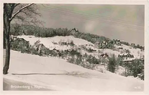 AK / Ansichtskarte Brueckenberg Krummhuebel Riesengebirge PL Panorama