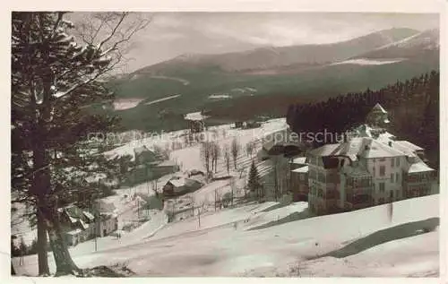 AK / Ansichtskarte Brueckenberg Krummhuebel Riesengebirge PL Blick von der Perlewitzbank zur Schneekoppe