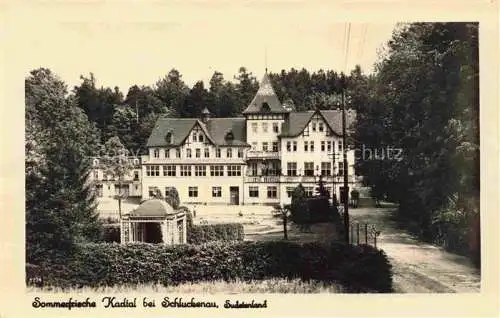 AK / Ansichtskarte Schluckenau Sluknov CZ Sanatorium Karltal