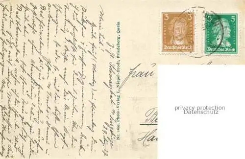 AK / Ansichtskarte Bad Schwarzbach Flinsberg Isergebirge Swieradow Zdroj Bad PL Blick von der Schotterkanzel